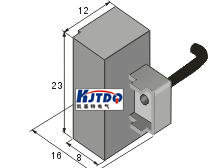 電感式接近開(kāi)關(guān)是由三部分組成